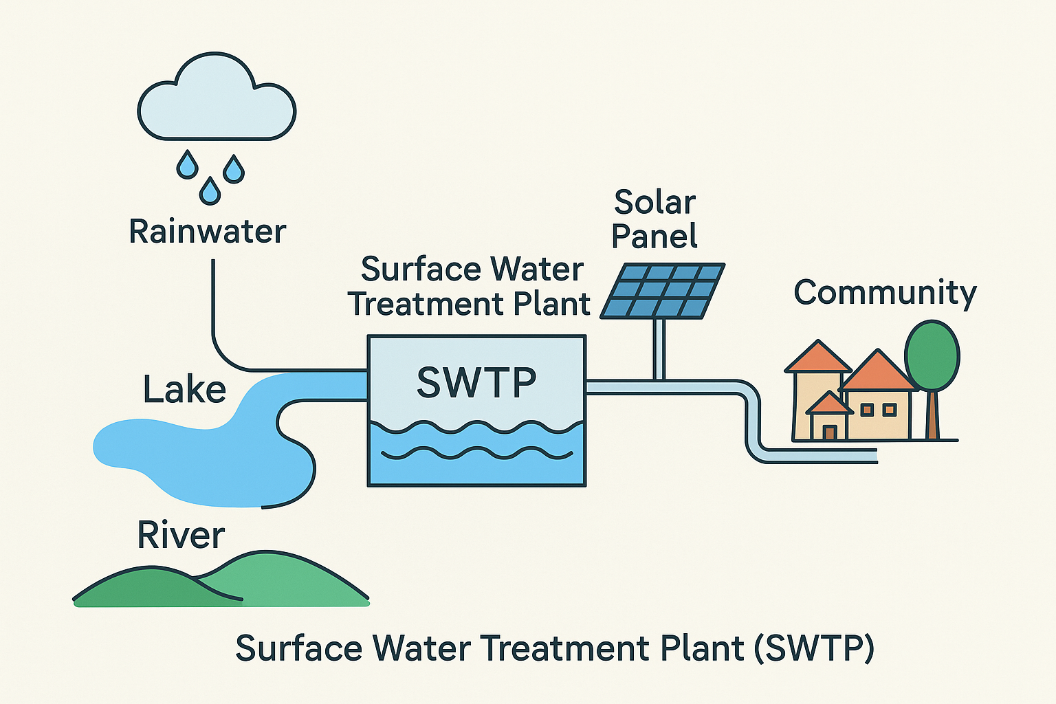 Turning the Tide: Sustainable Water Supply through Surface Water Treatment
